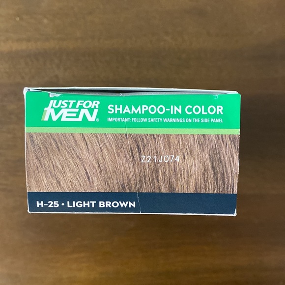 Just For Men Shampoo-In Color H-25 Light Brown 100% Natural Look 5 Minutes - Picture 5 of 6